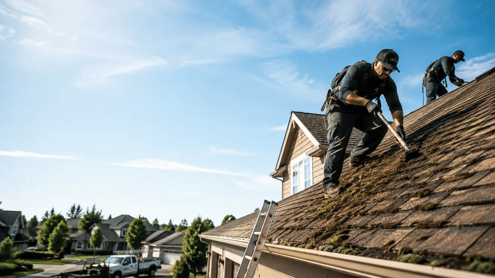 Roof Moss Removal in Pecos, TX near me